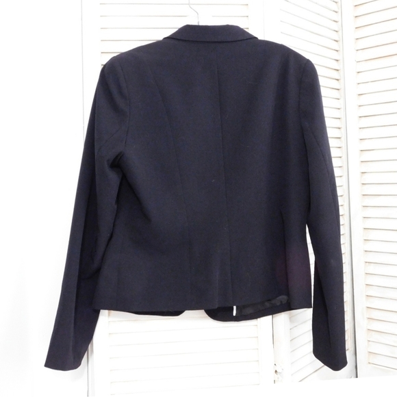 WORTHINGTON BLACK 2 PIECE LINED SKIRT SUIT - Picture 7 of 8